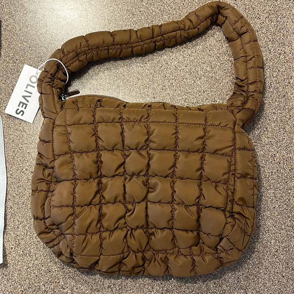 Puffer tote bag